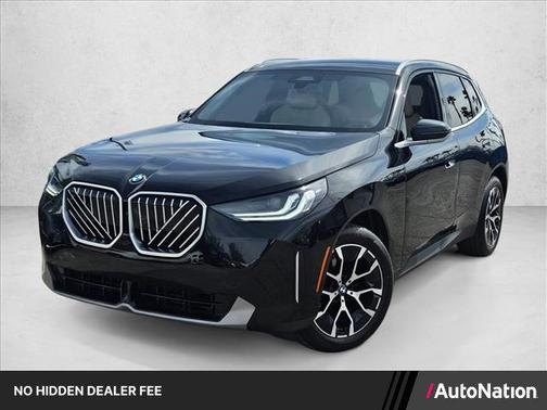 Black Sapphire Metallic 2025 BMW X3 30 xDrive