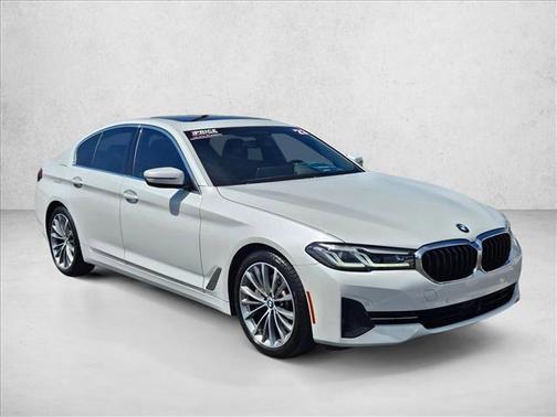 Mineral White Metallic 2023 BMW 530 i