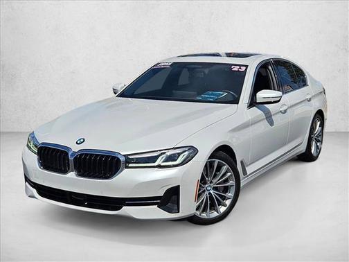 Mineral White Metallic 2023 BMW 530 i