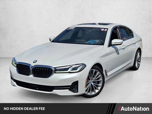 Mineral White Metallic 2023 BMW 530 i