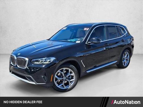 Jet Black 2023 BMW X3 sDrive30i