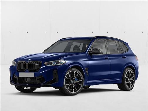 Marina Bay Blue Metallic 2022 BMW X3 M AWD