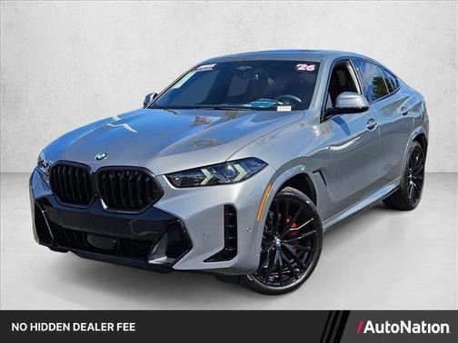 Skyscraper Grey Metallic 2026 BMW X6 xDrive40i