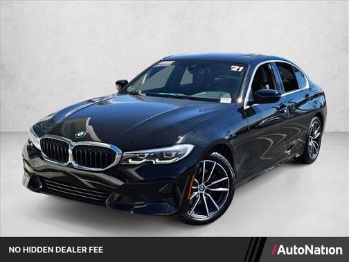 Jet Black 2021 BMW 330 330i