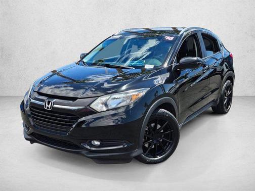 Crystal Black Pearl 2016 Honda HR-V EX-L w/Navigation