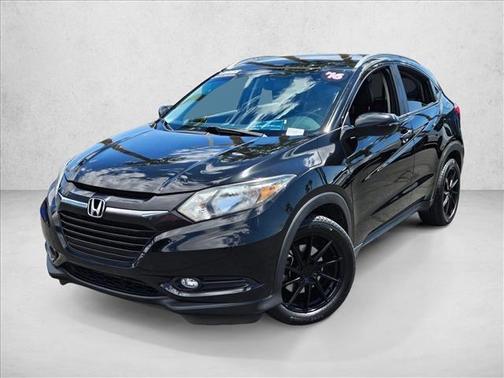 Crystal Black Pearl 2016 Honda HR-V EX-L w/Navigation