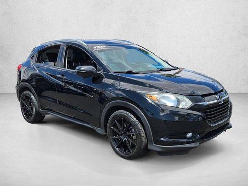 Crystal Black Pearl 2016 Honda HR-V EX-L w/Navigation