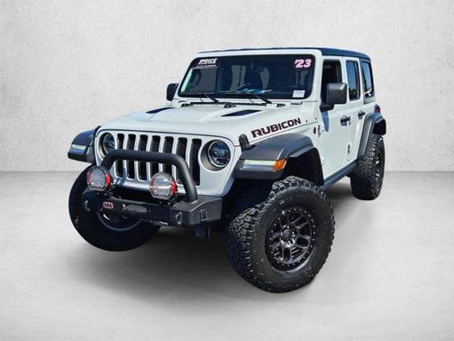 Bright White Clearcoat 2023 Jeep Wrangler Rubicon