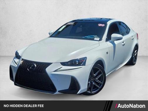 Ultra White 2020 Lexus IS 350 Base
