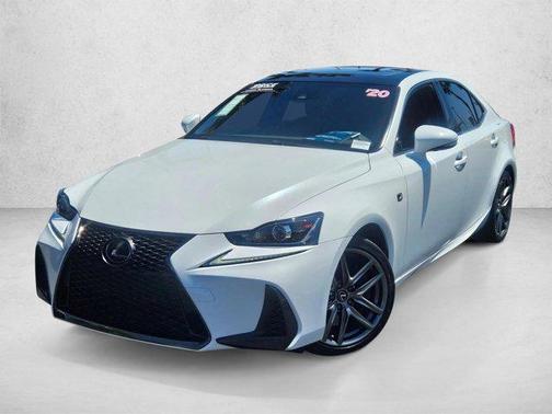 Ultra White 2020 Lexus IS 350 Base