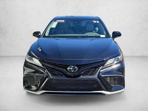 Midnight Black Metallic 2023 Toyota Camry XSE