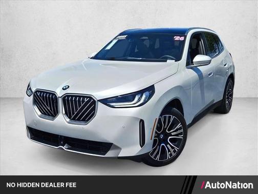 Mineral White Metallic 2026 BMW X3 30 xDrive