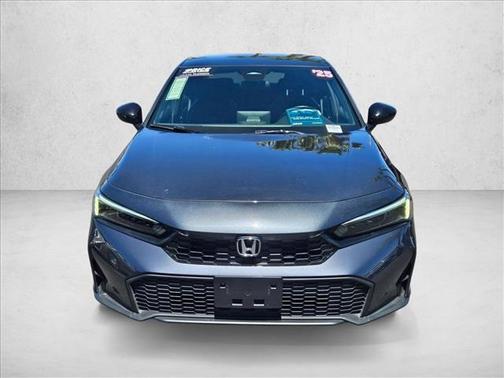 Solar Silver Metallic 2025 Honda Civic Sport