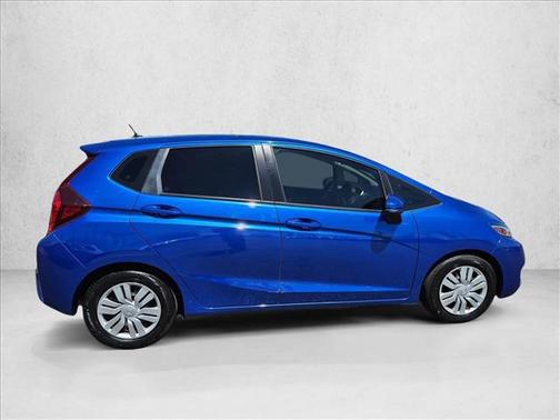 Aegean Blue Metallic 2017 Honda Fit LX