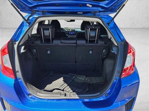 Aegean Blue Metallic 2017 Honda Fit LX