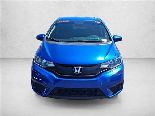 Aegean Blue Metallic 2017 Honda Fit LX