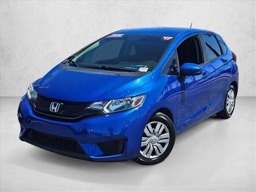 Aegean Blue Metallic 2017 Honda Fit LX
