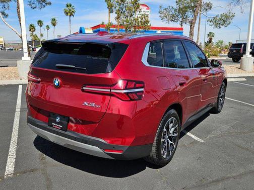 Vegas Red Metallic 2025 BMW X3 30 xDrive
