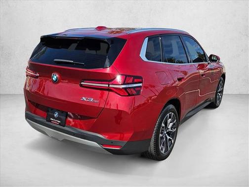 Vegas Red Metallic 2025 BMW X3 30 xDrive