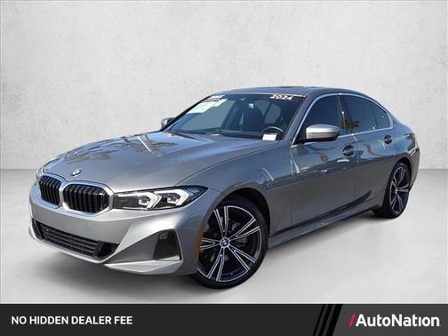 Skyscraper Grey Metallic 2024 BMW 330 330i
