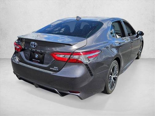 Predawn Gray Mica 2019 Toyota Camry Hybrid SE
