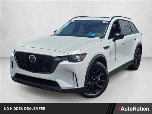 Rhodium White Premium 2026 Mazda CX-90 3.3 Turbo Premium Sport