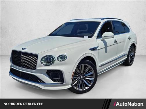 Glacier White 2021 Bentley Bentayga Speed