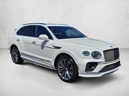 Glacier White 2021 Bentley Bentayga Speed