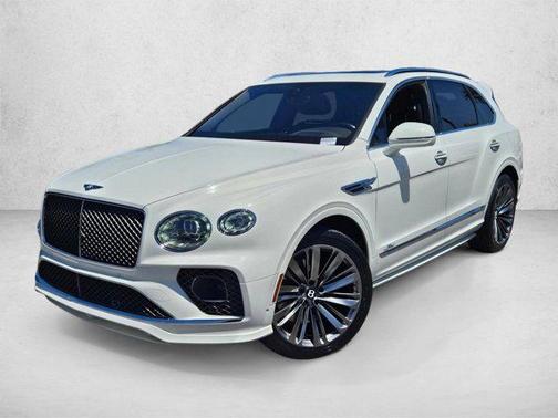 Glacier White 2021 Bentley Bentayga Speed