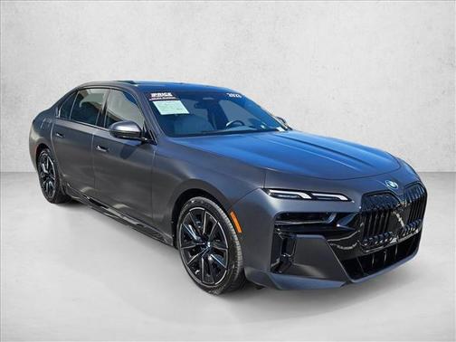 Frozen Deep Grey 2023 BMW i7 xDrive60