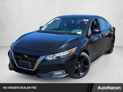 Super Black 2022 Nissan Sentra SR