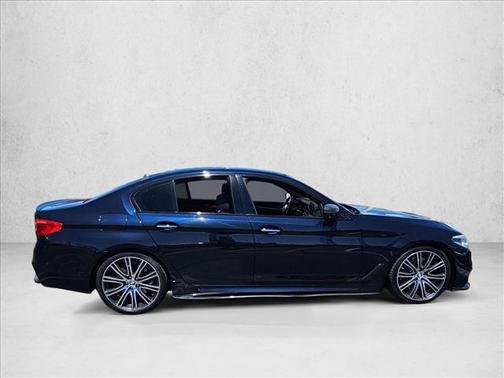 Carbon Black Metallic 2018 BMW M550 i Xdrive
