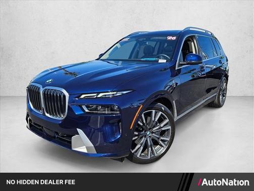 Tanzanite Blue II Metallic 2026 BMW X7 xDrive40i