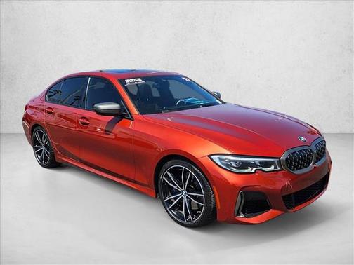 Sunset Orange Metallic 2021 BMW M340 M340i