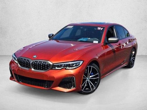 Sunset Orange Metallic 2021 BMW M340 M340i