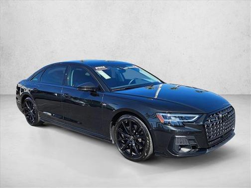Vesuvius Gray Metallic 2022 Audi A8 L 55 TFSI quattro Tiptronic