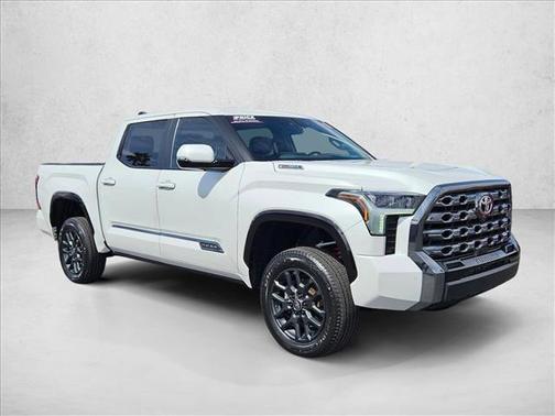 Wind Chill Pearl 2025 Toyota Tundra Hybrid Platinum