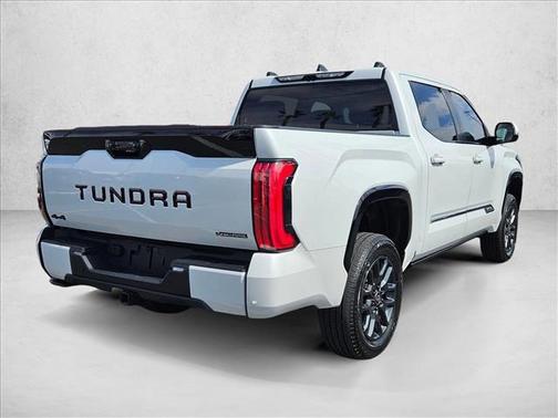 Wind Chill Pearl 2025 Toyota Tundra Hybrid Platinum