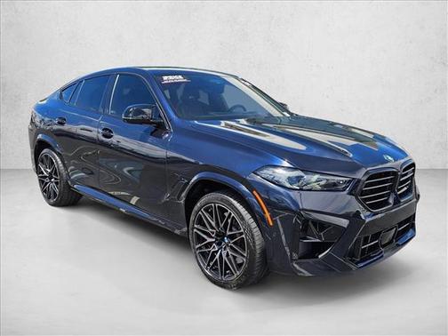 Carbon Black Metallic 2024 BMW X6 M Sports Activity Coupe