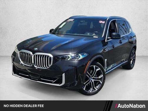 Black Sapphire Metallic 2026 BMW X5 xDrive40i