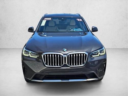 Dark Graphite Metallic 2022 BMW X3 xDrive30i