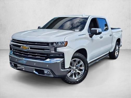 Summit White 2019 Chevrolet Silverado 1500 LTZ