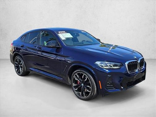 Tanzanite Blue II Metallic 2023 BMW X4 M40i