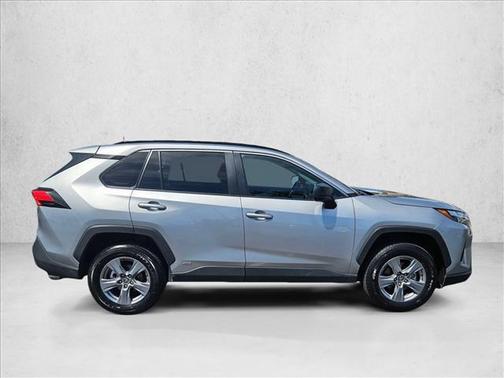 Silver Sky Metallic 2025 Toyota RAV4 Hybrid LE