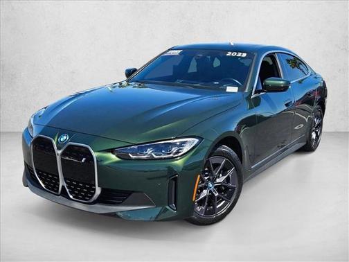 San Remo Green Metallic 2023 BMW i4 Gran Coupe eDrive35