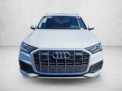 White 2023 Audi Q7 55 Premium Plus