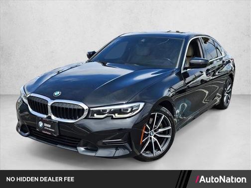 Black Sapphire Metallic 2021 BMW 330 330i