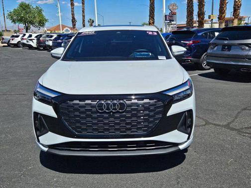 Glacier White Metallic 2023 Audi Q4 e-tron Premium Plus 50 quattro