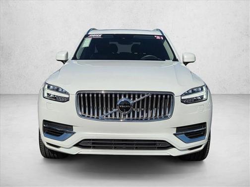 Ice White 2021 Volvo XC90 Recharge Plug-In Hybrid T8 Inscription Expression 7 Passenger