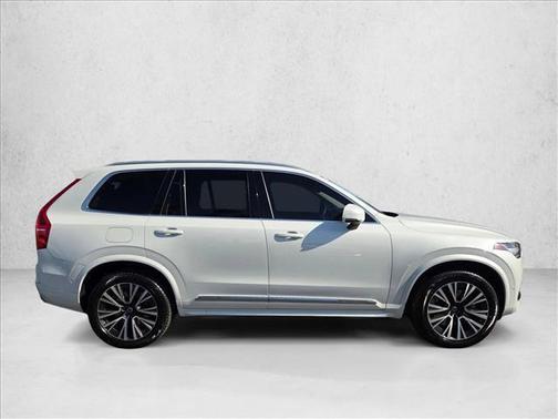 Ice White 2021 Volvo XC90 Recharge Plug-In Hybrid T8 Inscription Expression 7 Passenger